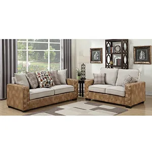 Furniture Supplier Modern Leather Conner Sofa Factory Price  Living Room Sofas Sets Leather Sectional Sofa