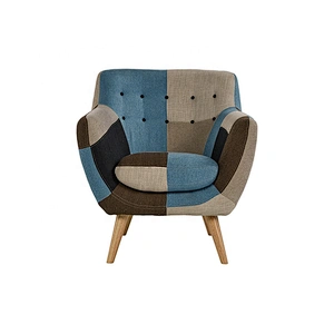 Frank Furniture Antique Style Dining Chair Nail Embellished Lounge Armchair Living Room Chair
