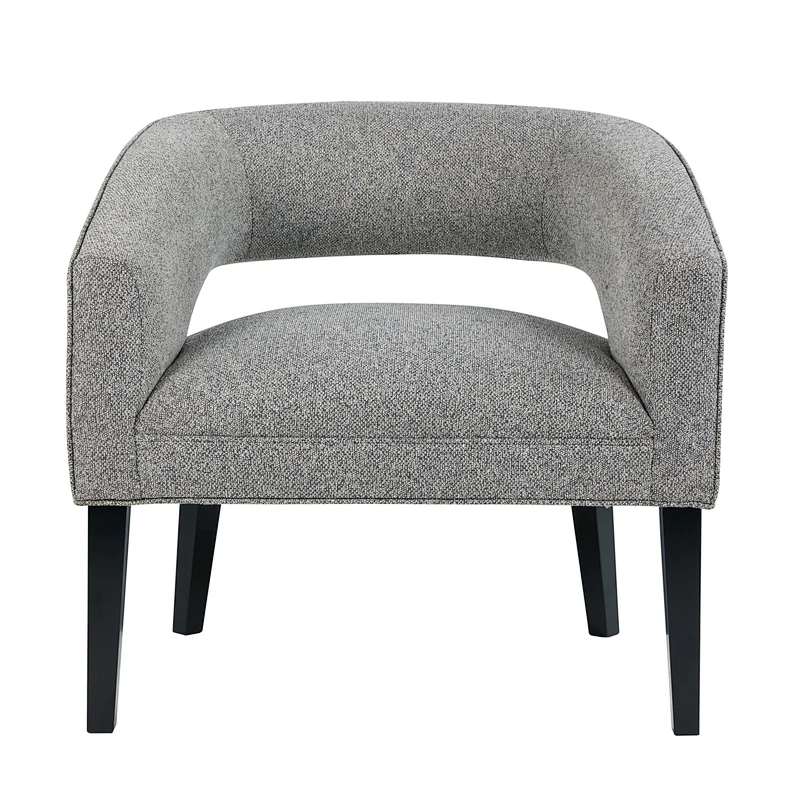 Frank Furniture Top Quality Nordic Unique Design Brushed Frame Accent Chair Living Room Comfortable Chair
