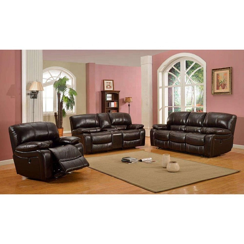 India hot modern lazy boy health memory sponge living room furniture large 3+2+1sectional recliner sofa