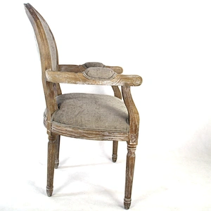 Frank furniture wood frame chair living room furniture fabric chair barber chair