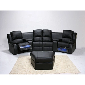 Furniture supplier French style L shaped sofa living room furniture  factory price leather sofa set
