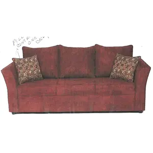 Modern style Navy blue high quality linen three seats + large lounge chair with low armrests sofa cover