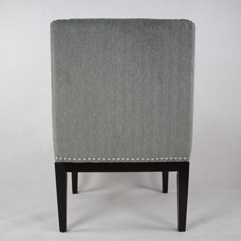 Living Room Furniture Wooden Legs Modern Sofa Chair with Pillow