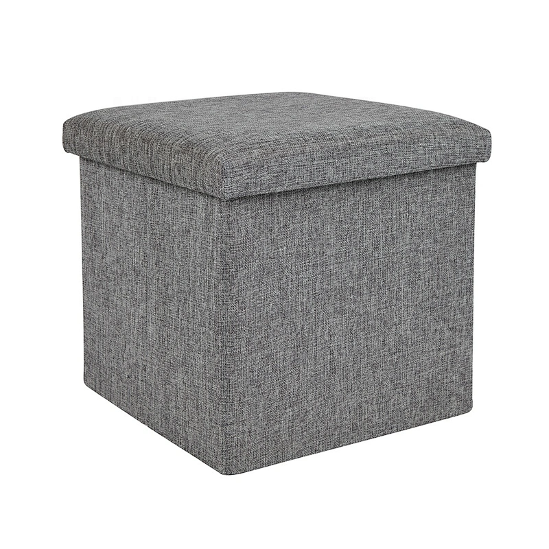 Home furniture storage ottoman and living room sofas folding ottoman chair