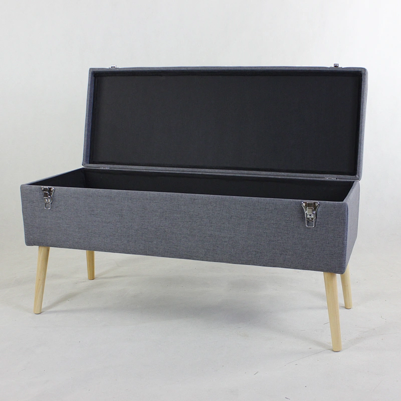 2019 new creative design lovely Modern luxury double-duty storage luggage stool ottoman bench