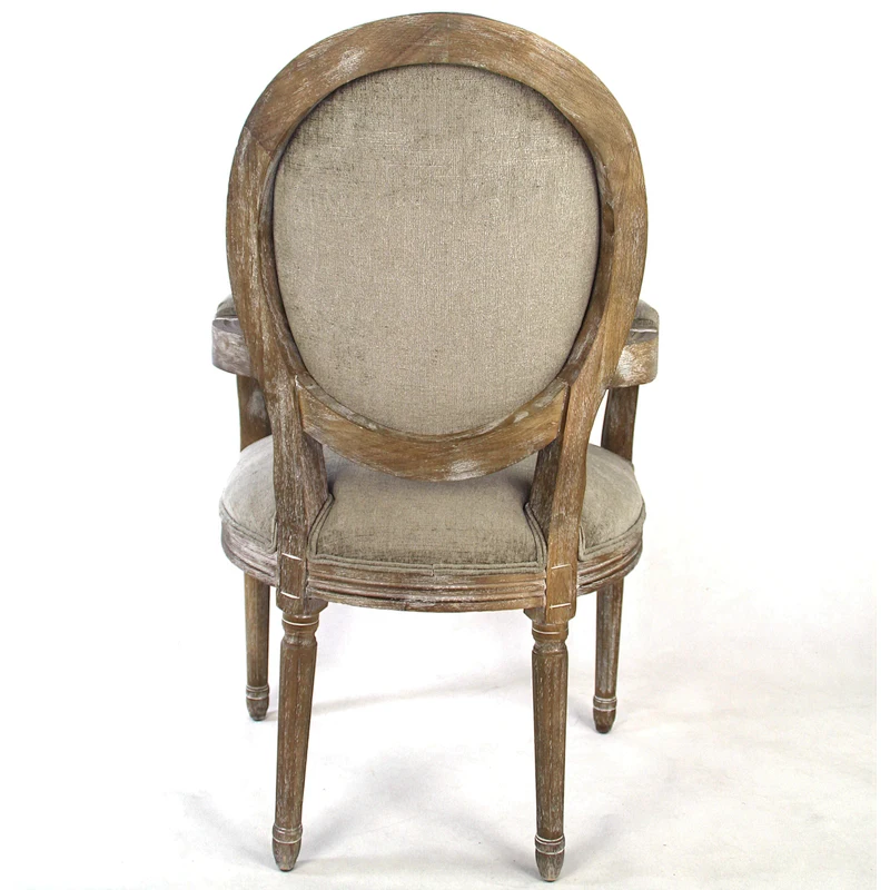 Frank furniture wood frame chair living room furniture fabric chair barber chair