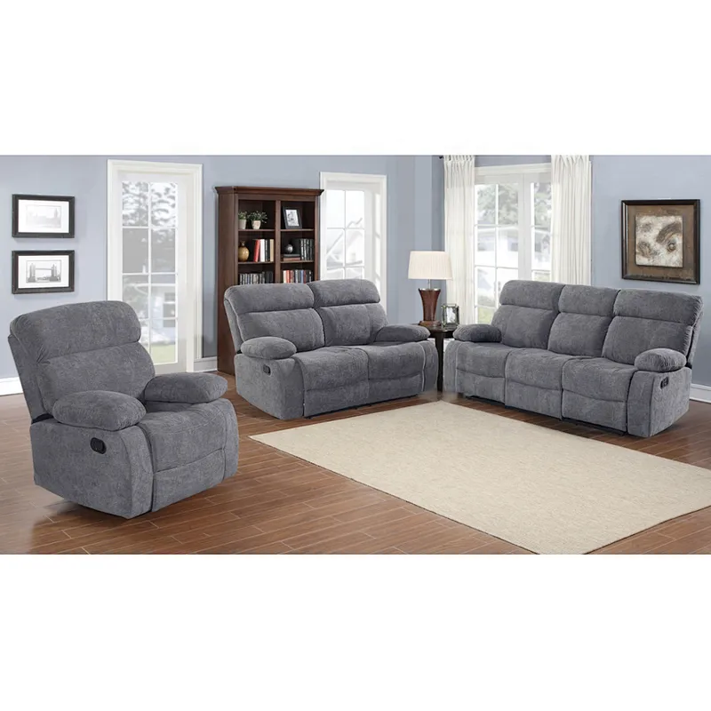 Frank Furniture Factory Supplier Electric Recliner Sofa Classical Design Leather Recliner Sofa