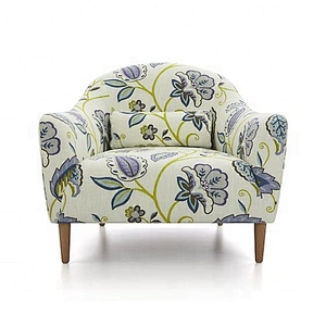 Wooden Chair With Buttons Factory Price Living Room Furniture  Color Matching Chair