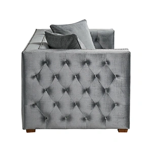 New Design High Quality  Living Room Furniture  Silver Leisure Sofa Chair