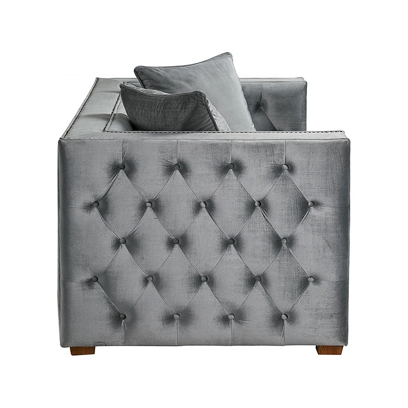 New Design High Quality  Living Room Furniture  Silver Leisure Sofa Chair