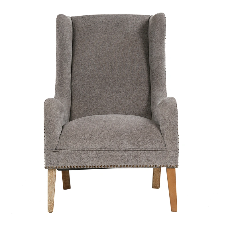 Living room 2019 Newest modern simple style comfortable high back fabric high quality chair