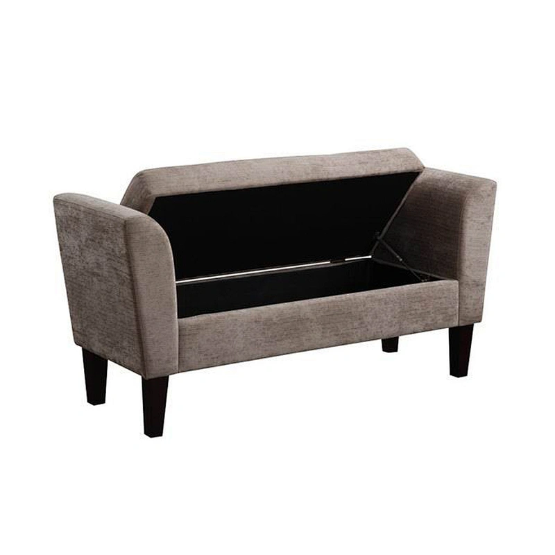 Customized European style leather ottoman  bench wholesale bench