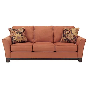 粉色塑料脚垫柔软舒适的海绵垫豪华三人客厅沙发