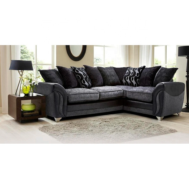 Factory modern home furniture fabric sectional sofa in living room sofas lifestyle sofa