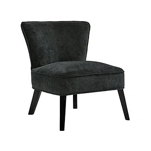 Office Reception Room Black Fabric Sofa Chair for Visitors