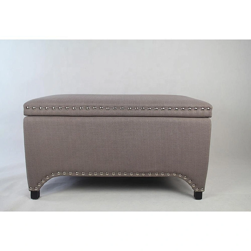 Cheap factory direct price ottoman bench hot selling modern design bedroom furniture ottoman