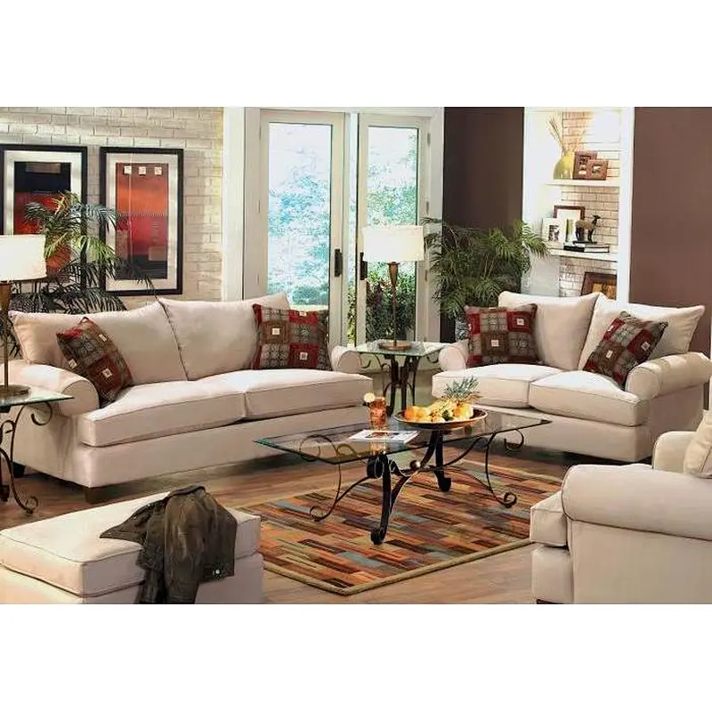 Frank Furniture Modern Living Room European Style Sofa Cover Stretch Fabric Customized Sofa Cover
