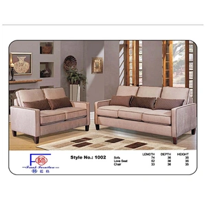 Chocolate color leather European modern beautiful buckle design healthy quality living room 3+2 sectional sofa set