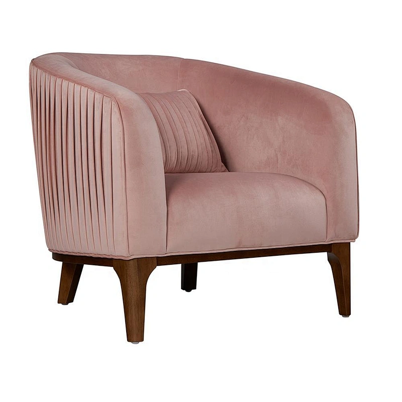 Factory Supplier Beach Chair New Model Wholesale Price Pink Velvet Lounge Sofa Office Chair