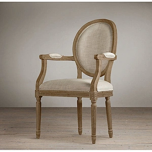 Wholesale simple modern fabric dining chair