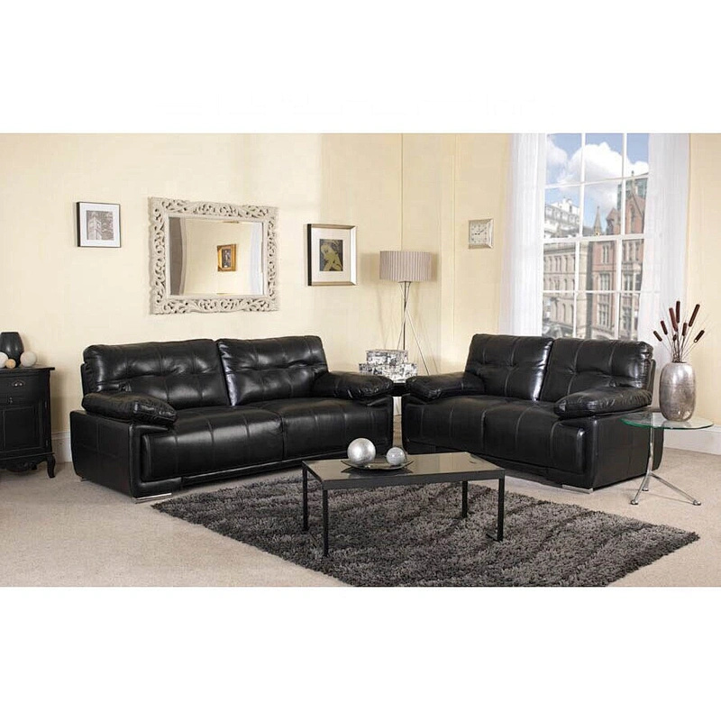 Latest living room sofas lifestyle design normal sectional sofa fabric and PU loveseat and 3 seater sofa cover office furniture