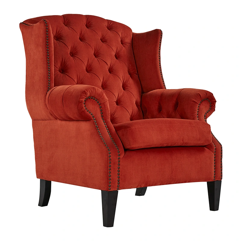 Living room 2019 hot selling Newest modern luxury high quality soft  High backrest with pull point chair