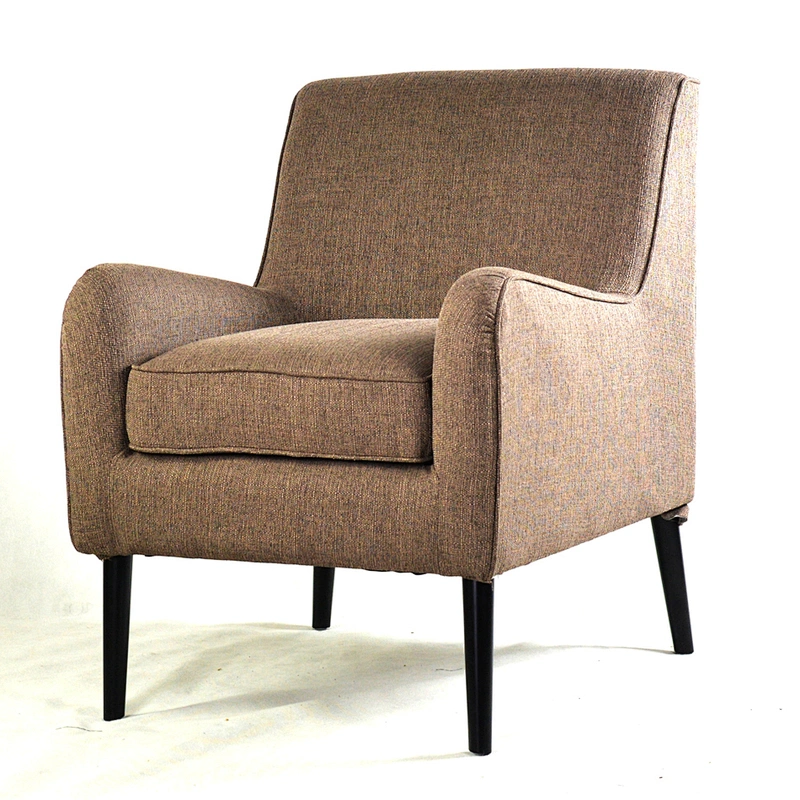 Frank Furniture Plain Design Cheap Price Accent Chair Living Room Fabric Linen Velvet Customized Chair