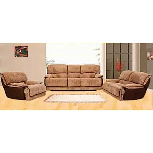 2019 hot selling living room high quality multi-function manual PU leather recliner sectional sofa