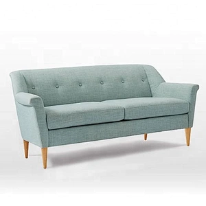 Wooden Chair With Buttons Factory Price Living Room Furniture  Color Matching Chair