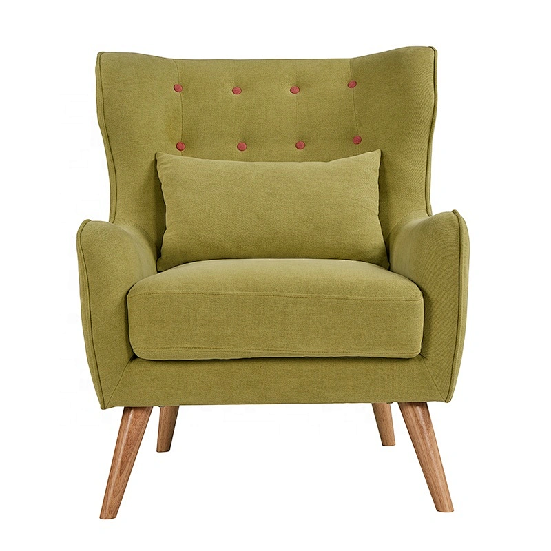 New Fashion Glamour Design Solid Wood Dinning Room Bedroom Leisure Sofa Chairs For Home Decor