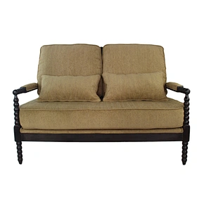 Modern minimalist design beige white soft cloth with buckle high quality living room chair