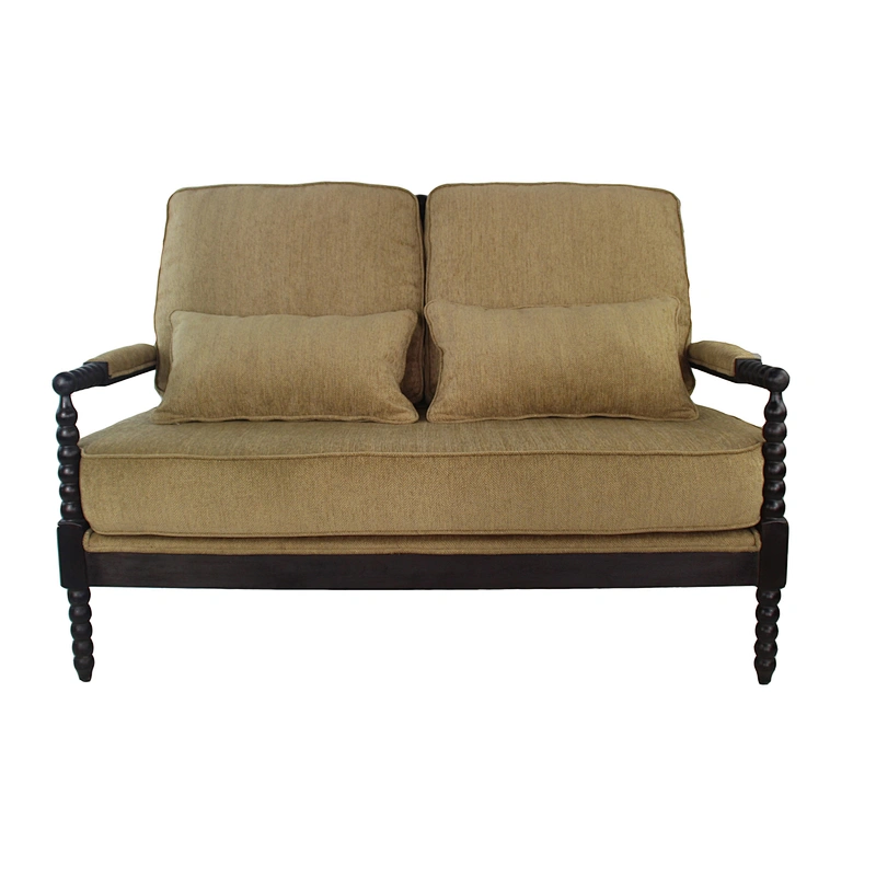 Modern minimalist design beige white soft cloth with buckle high quality living room chair