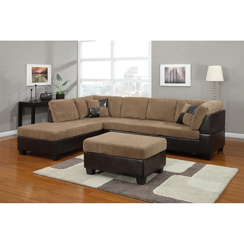 Frank furniture sectional sofa living room corner sofa with chaise lounge and modern sofa set cover