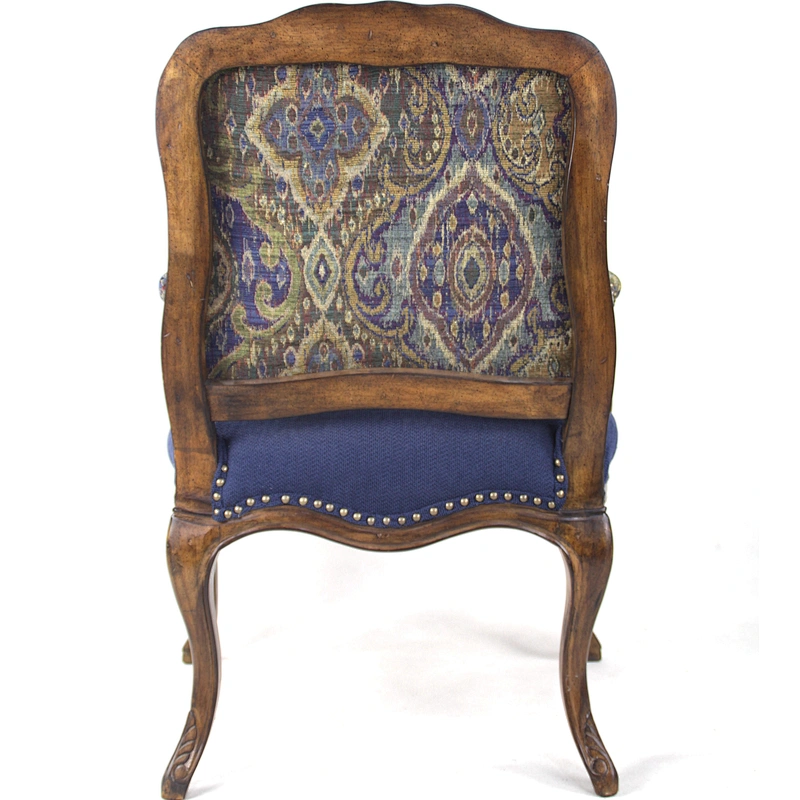 Factory wood frame chair home furniture rest dinning chair fabric leisure chair