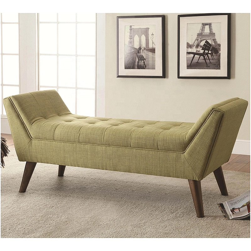 Furniture supplier storage wooden ottoman cheap factory direct price hot selling long storage bench