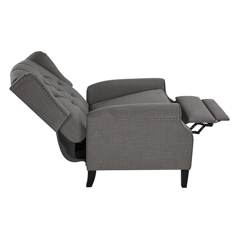 Living room 2019 Newest modern simple health and comfortable backrest with pull point linen fabric chaise
