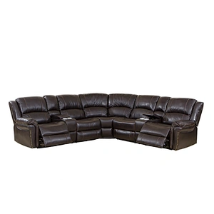 New show morden style sofa set 7 seater luxury home furniture high quality electric recliner sofa