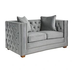 Hot selling beautiful and Luxury 2019 Newest with comfortable pull point design high quality velvet suede sofa