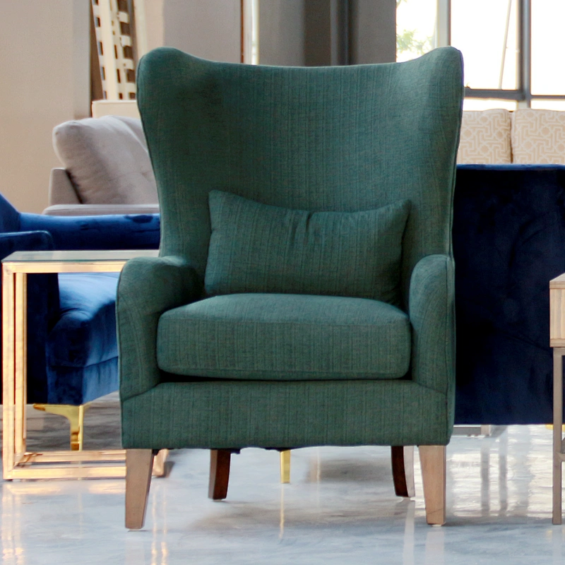 New modern living room fabric sofa chair comfortable  durable sofa furniture indoor lounge chair dining chair