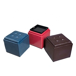 Frank furniture modern design  ottoman stool fabric bench ottoman storage ottoman leather