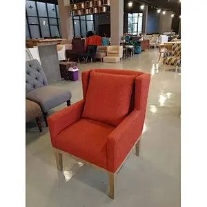 Frank Furniture European Style Chair Office Comfortable Pull Back Relax Chair Patchwork Fabric Arm Chair