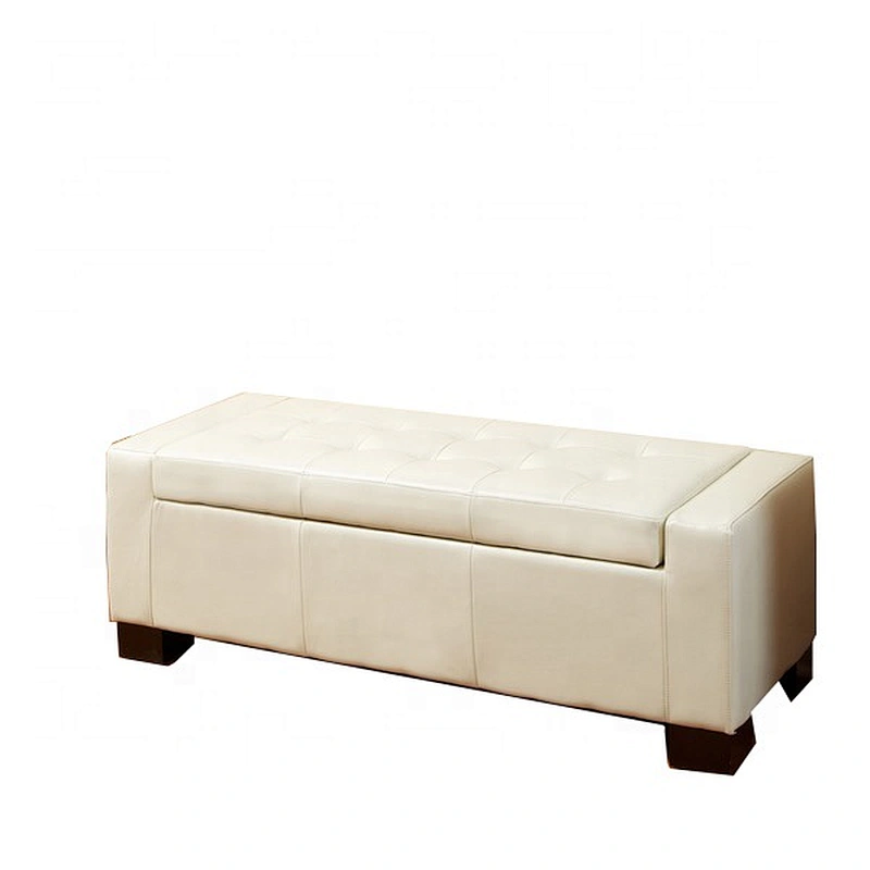 Modern fabric hot selling storage ottoman foot rest stool ottoman&bench