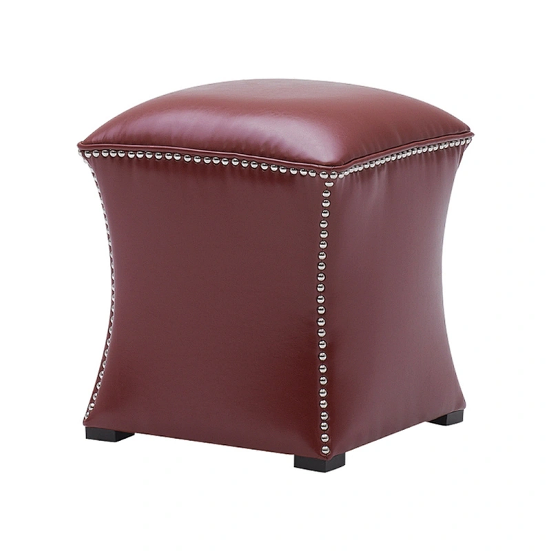 leather ottoman folding storage pouffe toy box , indian ottoman