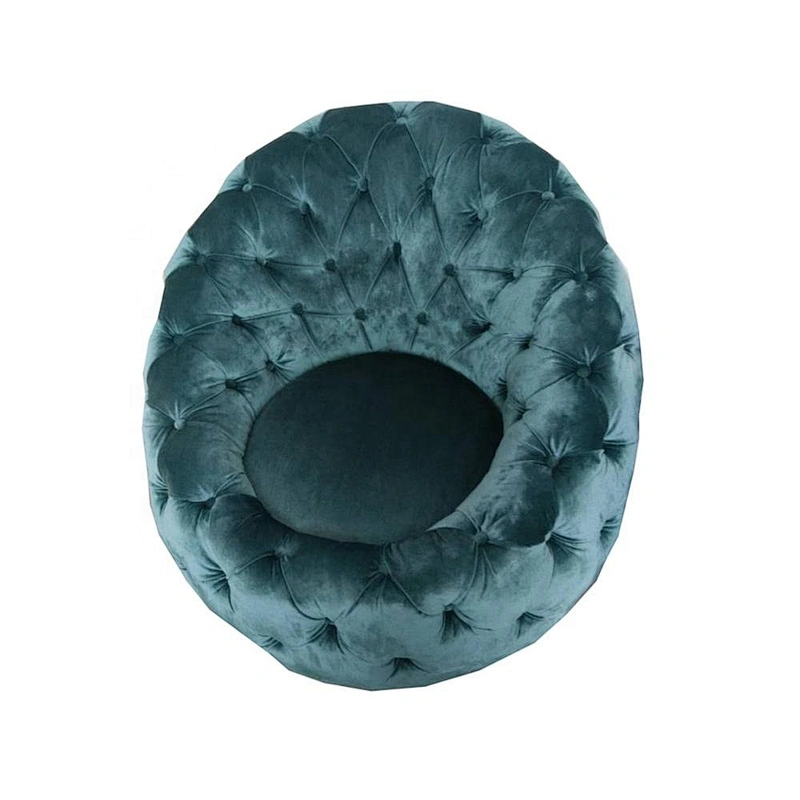 Fancy Modern New Fashion Luxury Blue Nails Adult / Kid Egg Accent Sofa Chairs