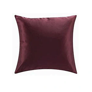 Frank Modern fashion wine red velvet digital printing pillow cover throw cushion cover for decor