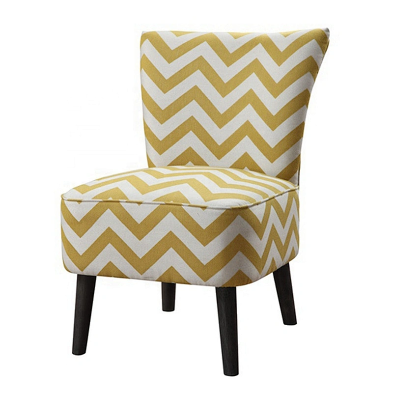 Frank Furniture Solid Wood Living Room Furniture Fabric Simple Leisure Chair Indoor