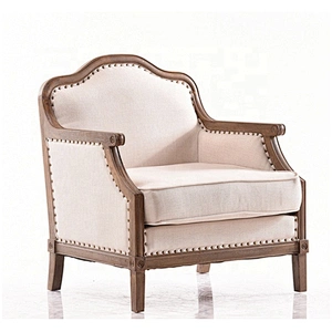 Hot design fabric chair wooden accent wooden chair luxury king chair