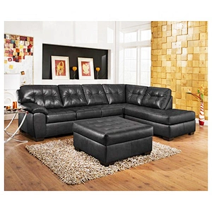 Frank furniture luxury sectional leather sofa and corner sofa european style  modern sofa with chaise lounge and ottoman
