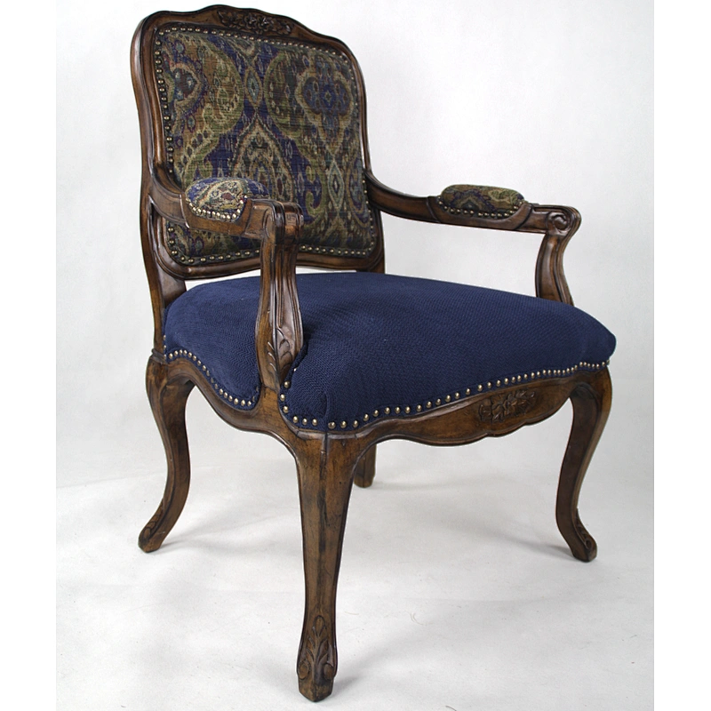 Factory wood frame chair home furniture rest dinning chair fabric leisure chair